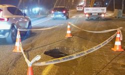 Silvan yolunda çöküntü meydana geldi