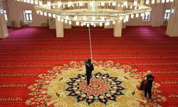 Mardin'de Ramazan öncesi camilerde temizlik seferberliği