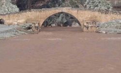 Adıyaman Cendere Çayı yükseldi