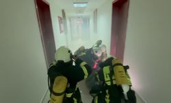 Adıyaman'da KYK yurtlarında yangın tatbikatı yapıldı