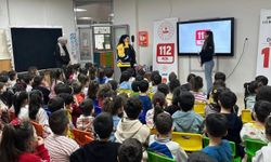 Adıyaman'da öğrencilere acil çağrı farkındalık eğitimi