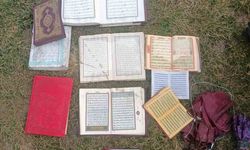 Batman'da İluh Deresine Kur'an-ı Kerim ve dini kitaplar atıldı