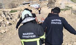 Boş havuza düşen kişi yaralandı