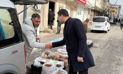 Gercüş Kaymakamı'ndan pazar esnafına ziyaret