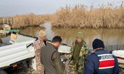 Yasak bölgede avlanan 3 şahıs yakalandı