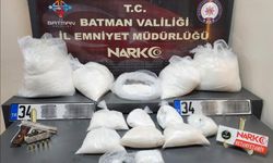 Batman'da 50 kilo metamfetamin ele geçirildi