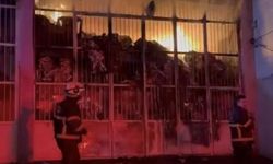 Batman’da sanayi sitesinde yangın