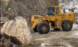 Bingöl'de heyelan nedeniyle kapanan grup yolu ulaşıma açıldı