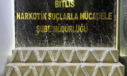 Bitlis'te 17 kilo narkotik madde ele geçirildi