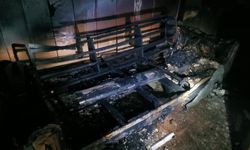 Diyarbakır'da elektrikli soba evi küle çevirdi