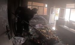 Diyarbakır'da evi ateşe verdi, O anlar kask kamerasında