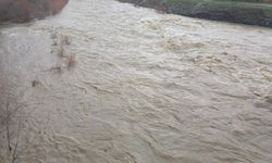 Diyarbakır'da Kulp çayı taştı: Yerleşim yerleri için uyarı