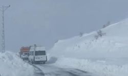Malatya-Sincik karayolu tipi nedeniyle ulaşıma kapandı