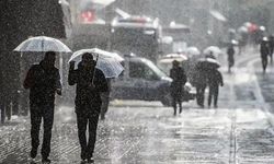 Meteoroloji’den 9 il için “sarı” kodlu kuvvetli yağış uyarısı