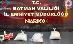 Batman’da otobüste 3 kilo metamfetamin ele geçirildi
