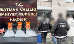 Batman’da takside 3 kilo metamfetamin ele geçirildi