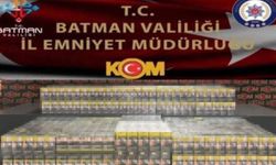 Batman’da kaçak sigara operasyonu