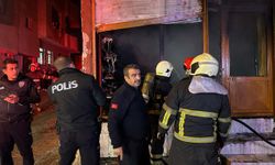 Şanlıurfa’da iş yeri yangını paniğe neden oldu