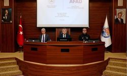 Sel ve su baskınlarına ilişkin değerlendirme toplantısı yapıldı