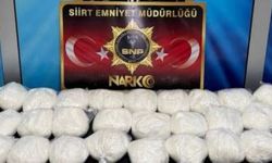 Siirt’te 30 kilo metamfetamin ele geçirildi