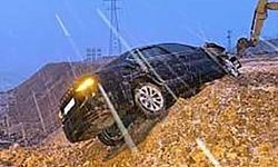 Siirt’te otomobil yol kenarına savruldu: 1 yaralı