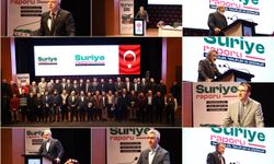 STK'ların ortak çalışmasıyla hazırlanan "Suriye Raporu" kamuoyu ile paylaşıldı
