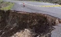 Diyarbakır'da bir yolda daha çökme meydana geldi