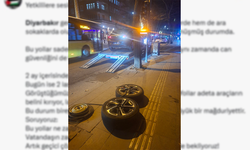 Diyarbakır'da bozulan yollar tepki çekiyor: Çözüm bekliyoruz