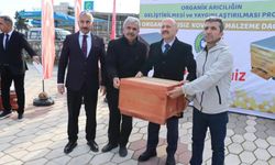 Adıyaman’da arıcılara kovan ve ekipman desteği