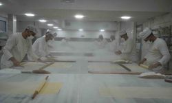 Baklavanın başkentinde bayram öncesi yoğun mesai