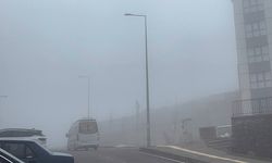 Gaziantep'te sis etkili oldu