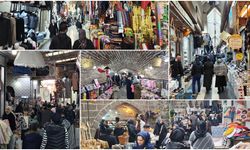 Diyarbakırlılar bayram alışverişi için tarihi çarşıları tercih ediyor