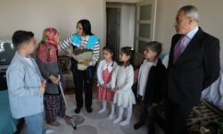 Battalgazi Belediyesi'nden çocuklarla bayram ziyareti
