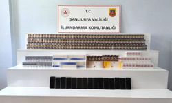 Şanlıurfa'da kaçak sigara ve telefon ele geçirildi