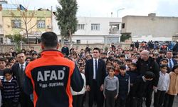 Nusaybin'de deprem tatbikatı gerçekleştirildi