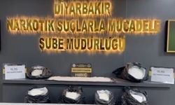 Diyarbakır'da 81 kilogram narkotik madde ele geçirildi