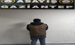 Gaziantep'te 15 yıl hapis cezası bulunan şüpheli yakalandı