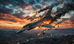 siyonistlerin F-16'sı İran tarafından vuruldu