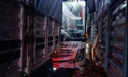 Diyarbakır firmasına ait yolcu otobüsü kaza yaptı: Yaralılar var!