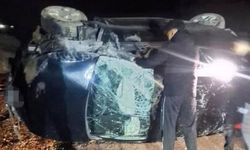 Mardin'de otomobil takla attı: 5 yaralı