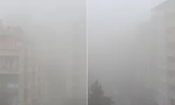Mardin'de yoğun sis: Görüş mesafesi 15 metreye düştü