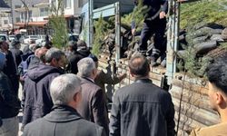 Çermik'te çiftçilere 10 bin adet fidan