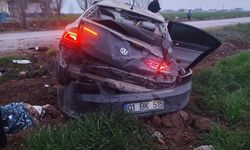 Şanlıurfa'da otomobil şarampole devrildi: 1 ölü, 5 yaralı