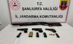 Şanlıurfa’da ruhsatsız silah operasyonu: 2 gözaltı
