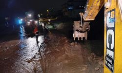 Siirt'te sel ve su baskınlarına 21 araç ve 59 personelle müdahale