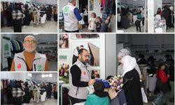 Umut Kervanı yüzlerce aileye bayram sevinci yaşattı