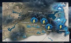 Güneydoğu’da kuvvetli yağış uyarısı