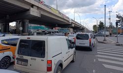 Diyarbakır’da trafik ışıkları çalışmayınca yoğunluk oluştu
