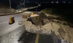 Adıyaman’da şiddetli yağış heyelana neden oldu