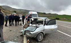 Adıyaman'da trafik kazası: Bir yaralı